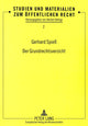 Book cover of: Der Grundrechtsverzicht