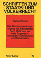 Book cover of: Das Nichtverbreitungsregime fuer Kernwaffen nach 1995 und der freie Zugang zu nuklearen Technologien und Materialien
