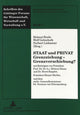 Book cover of: Staat und Privat- Grenzziehung - Grenzverschiebung?