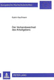 Book cover of: Der Verbandswechsel Des Arbeitgebers