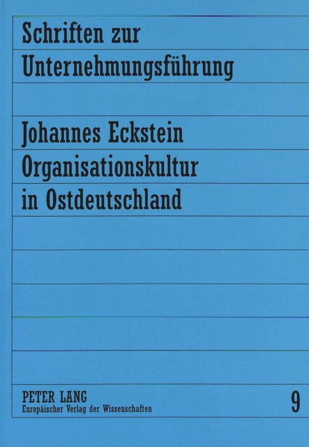 Book cover of: Organisationskultur in Ostdeutschland