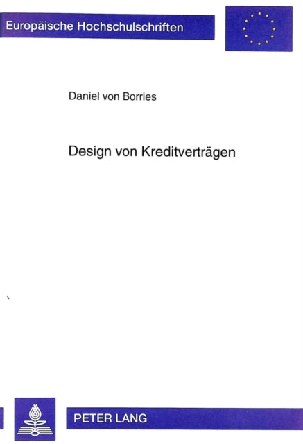 Book cover of: Design von Kreditvertraegen