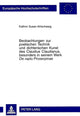 Book cover of: Beobachtungen zur poetischen Technik und dichterischen Kunst des Claudius Claudianus, besonders in seinem Werk «De raptu Proserpinae»