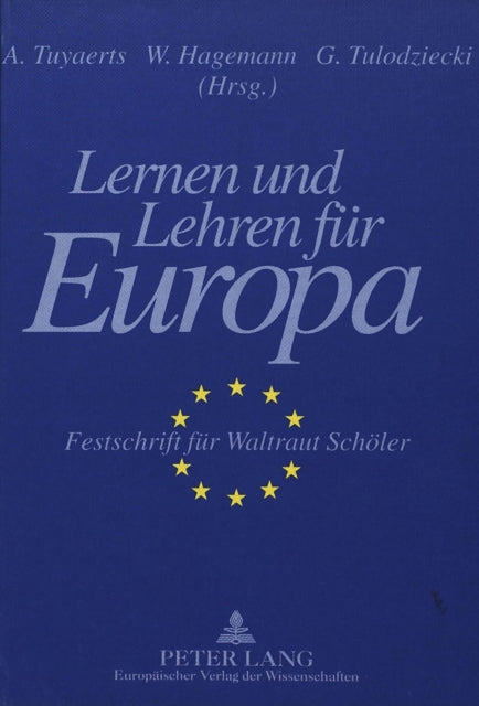 Book cover of: Lernen Und Lehren Fuer Europa