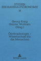 Book cover of: Oekotrophologie - Wissenschaft Fuer Die Menschen. By: Georg Karg