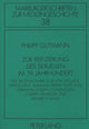 Book cover of: Zur Reifizierung des Sexuellen im 19. Jahrhundert