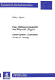 Book cover of: Das Verfassungsgericht Der Republik Ungarn