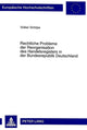 Book cover of: Rechtliche Probleme Der Reorganisation Des Handelsregisters In Der Bundesrepublik Deutschland