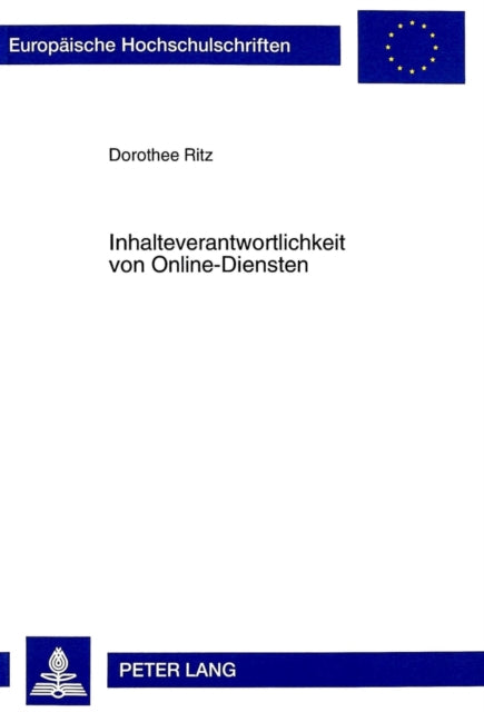 Book cover of: Inhalteverantwortlichkeit von Online-Diensten
