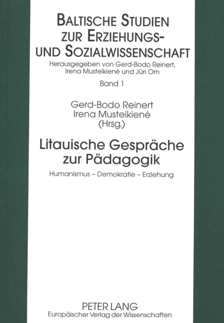 Book cover of: Litauische Gespraeche zur Paedagogik