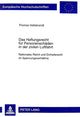 Book cover of: Das Haftungsrecht Fuer Personenschaeden in Der Zivilen Luftfahrt