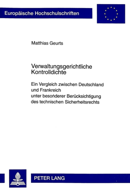 Book cover of: Verwaltungsgerichtliche Kontrolldichte