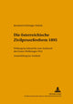 Book cover of: Die oesterreichische Zivilprozereform 1895