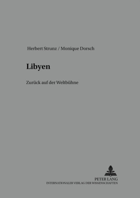 Book cover of: Libyen. By: Herbert Strunz