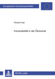 Book cover of: Irreversibilitaet in der Oekonomie. By: Richard Hule