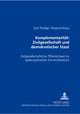 Book cover of: Komplementaritaet: Zivilgesellschaft Und Demokratischer Staat