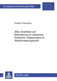 Book cover of: Alter, Krankheit Und Behinderung Im Deutschen Strafrecht, Insbesondere Im Strafzumessungsrecht. By: Karsten Schaumann