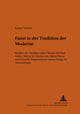 Book cover of: «Faust» in der Tradition der Moderne. By: Ludger Scherer