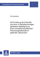 Book cover of: Ermittlung Der Einkuenfte Aus Einer Im Betriebsvermoegen Gehaltenen Beteiligung an Einer Immobilienverwaltenden Personengesellschaft Im Geltenden Steuerrecht