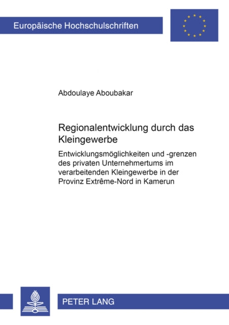 Book cover of: Regionalentwicklung Durch Das Kleingewerbe