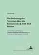 Book cover of: Die Befreiung Des Vorerben Ueber Die Grenzen Des § 2136 Bgb Hinaus. By: Julia Nolting