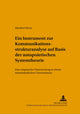 Book cover of: Instrument Zur Kommunikationsstrukturanalyse Auf Basis Der Autopoietischen Systemtheorie