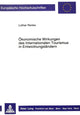 Book cover of: Oekonomische Wirkungen des Internationalen Tourismus in Entwicklungslaendern