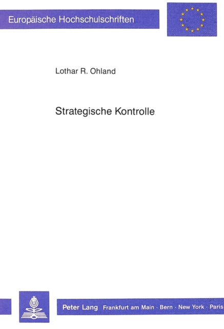 Book cover of: Strategische Kontrolle