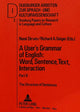 Book cover of: User's Grammar of English. By: Rene Dirven