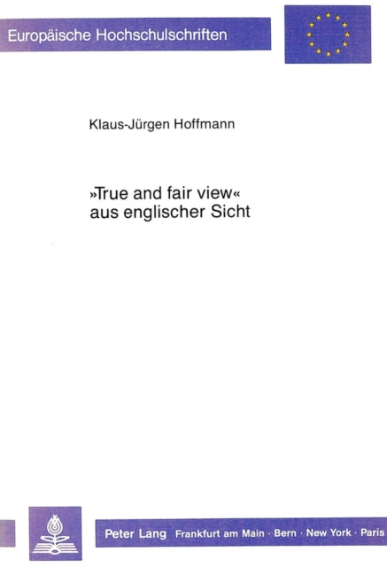 Book cover of: «True and fair view» aus englischer Sicht