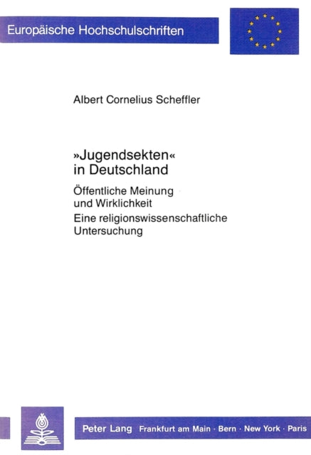 Book cover of: «Jugendsekten» in Deutschland