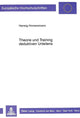 Book cover of: Theorie und Training deduktiven Urteilens