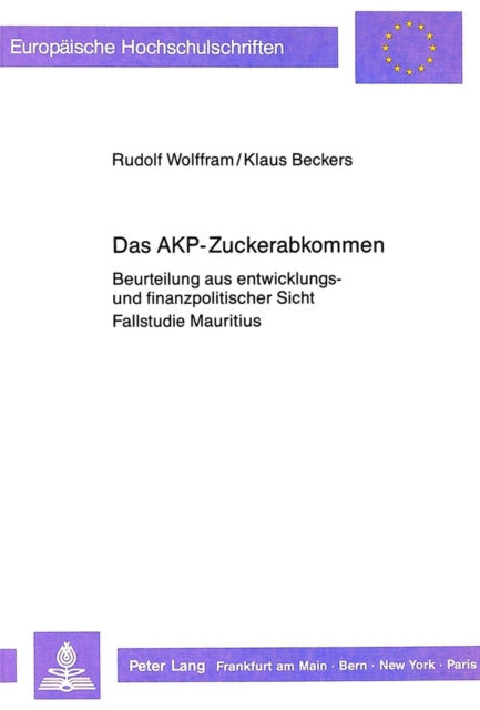 Book cover of: Das AKP-Zuckerabkommen