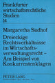 Book cover of: Dreieckige Rechtsverhaeltnisse im Wirtschaftsverwaltungsrecht - Am Beispiel von Konkurrentenklagen