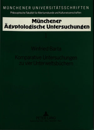 Komparative Untersuchungen zu vier Unterweltsbuechern