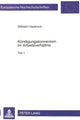 Book cover of: Kuendigungskonversion im Arbeitsverhaeltnis