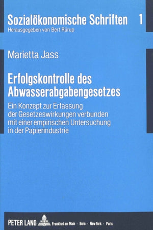 Erfolgskontrolle des Abwasserabgabengesetzes