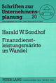Book cover of: Finanzdienstleistungsmaerkte im Wandel