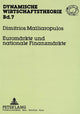 Book cover of: Euromaerkte und nationale Finanzmaerkte