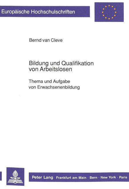 Book cover of: Bildung und Qualifikation von Arbeitslosen