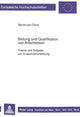 Book cover of: Bildung und Qualifikation von Arbeitslosen
