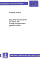 Book cover of: Die stille Gesellschaft im Recht der Publikumspersonengesellschaften