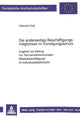 Book cover of: Die anderweitige Beschaeftigungsmoeglichkeit im Kuendigungsschutz