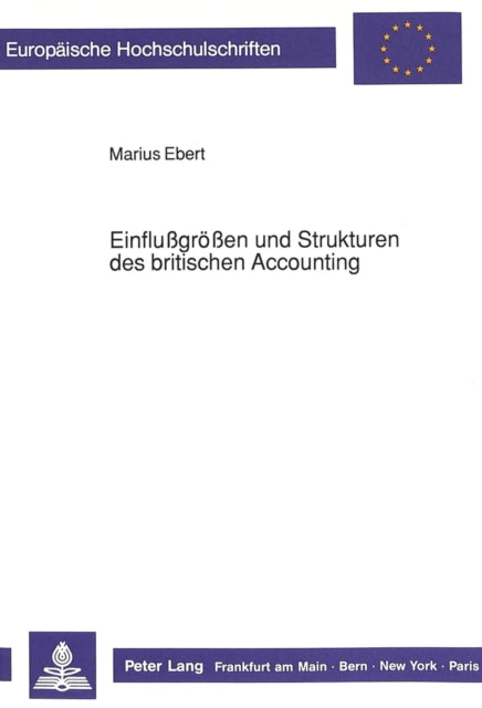 Book cover of: Einflugroeen und Strukturen des britischen Accounting