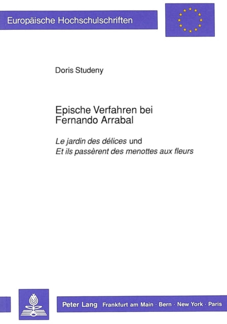 Book cover of: Epische Verfahren bei Fernando Arrabal