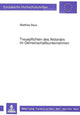 Book cover of: Treuepflichten des Aktionaers im Gemeinschaftsunternehmen. By: Matthias Baus