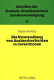 Book cover of: Die Umwandlung von Auslandsschulden in Investitionen