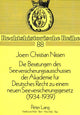 Book cover of: Die Beratungen des Seeversicherungsausschusses der Akademie fuer Deutsches Recht zu einem neuen Seeversicherungsgesetz (1934-1939)
