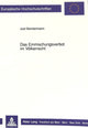 Book cover of: Das Einmischungsverbot im Voelkerrecht