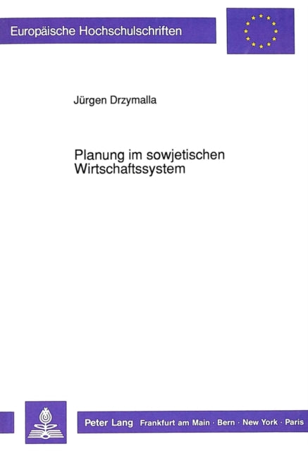 Book cover of: Planung im sowjetischen Wirtschaftssystem